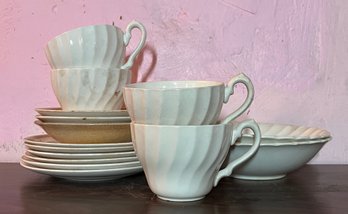 Assortment Of Vintage China Including Tea Cups And Plates