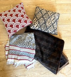 Decorative Pillows And Throw Blankets