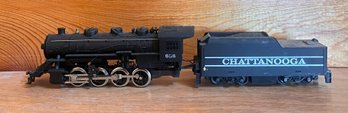 Tyco Model Train Engine And Coal Car - Chatanooga