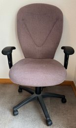 Lavender Fabric Office Chair