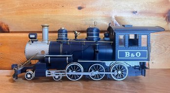 Bachmann B&O Model Train Engine With Engineer