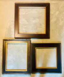 Three Empty Frames