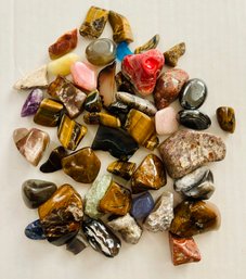 Grouping Of Polished Mineral Stones