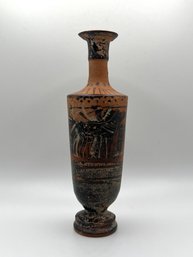 Attic Black Figure Lekythos From Greece Athens, Archaic Period With Certificate Of Authenticity