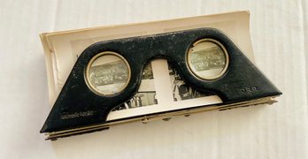 Vintage Raumbild German Stereoscope With City Views