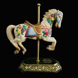 American Carousel By Tobin Fraley Limited Edition Horse On Brass Base