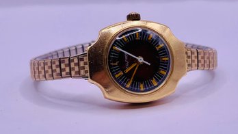 Vintage Accutron Watch With Bulova 14KT Casing- Women's