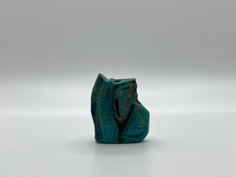 Faience Udjat Eye From Egypt, The Ptolemaic Period