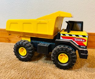 Vintage Tonka Truck Mighty Dump Yellow Truck