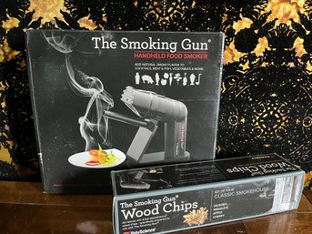 The Smoking Gun Handheld Food Smoker And Wood Chips