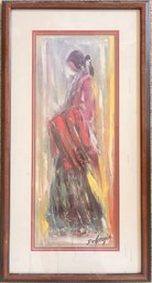 DeGrazia Navajo Bride Framed Art Print