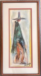 DeGrazia Navajo Groom Framed Art Print