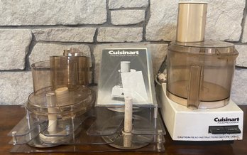 Cuisinart Food Processor With Attachment Rack