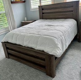 Ashley Zelen Panel Bed Frame With Cashmere Mattress