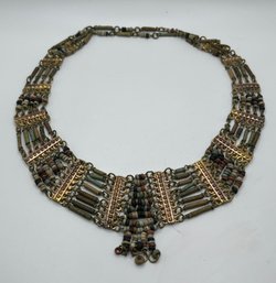 Necklace Of Ancient Mummy Beads From Ancient Egypt, 26th Dynasty. With Certificate Of Authenticity