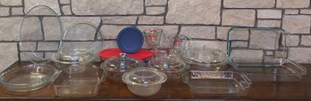 Large Lot Of Vintage Pyrex Glassware