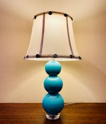 Pottery Barn Blue Table Lamp