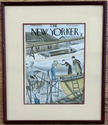 Vintage The New Yorker Grafix Print