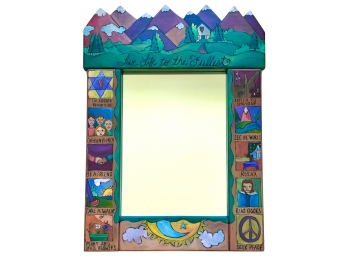 Live Life To The Fullest Themed Mirror By Sticks
