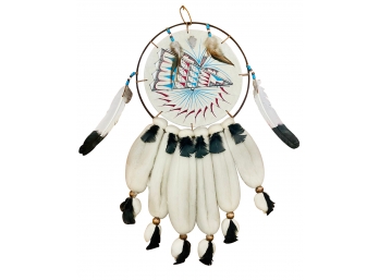 Native American Handmade Leather Dream Catcher