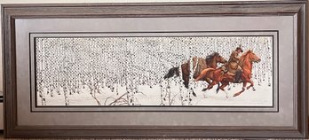 Bev Doolittle Framed Art Print - Sacred Ground - Signed And Numbered