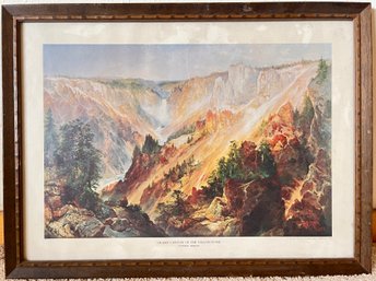 Thomas Moran Framed Art Print - Grand Canyon Of The Yellowstone