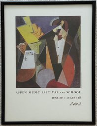 Framed Aspen Music Festival And School Print