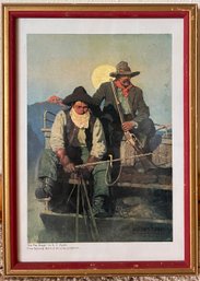 N.C. Wyleth Framed Art Print - The Pay Stage