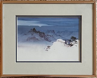 Michael Atkinson Framed Art Print - Blue Mesas