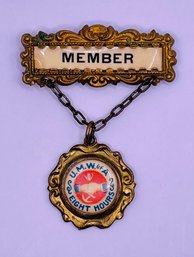 Vintage United Mine Workers Of America  Member Badge