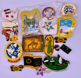 Lot Of Assorted Vintage Colorado Lions Club Pins With Some New