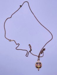 Vintage La Canada High School Key Pendant Necklace