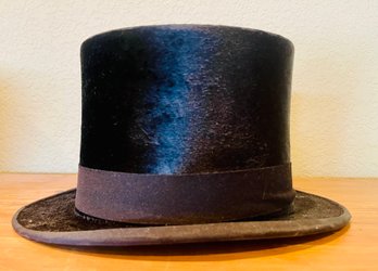 Antique Ross & Co Hatters Old Bond Street London Top Hat