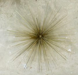 Metal Gold 3d Starburst Wall Decor