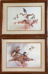 Two (2) Charles Murphy Framed Art Prints Featuring Birds In Flight