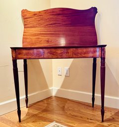 Vintage Inlaid Federal Style Game Table