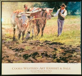 Copes Western Art Exhibit Signed By Skip Whitcomb