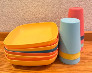 Plastic Serving Ware - Plates And Cups