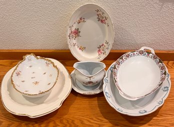 Shabby Chic Serving Ware - Ovals And Oblong Platters