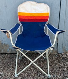 Retro MCM Folding Lawn Chair