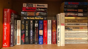Group Of Books By Sidney Sheldon, Harold Robbins And More