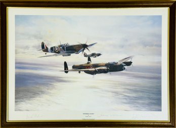 Memorial Flight By Robert Taylor Signed By Artist