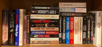 Assortment Of Books Including Some By Philip Roth, Lawrence Saunders And More