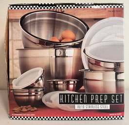 18/10 Stainless Steel Kitchen Prep Bowls
