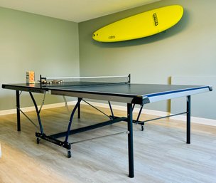 Ping Pong Table Including Paddles & Balls