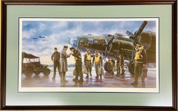 Coming Home England 1943 By Gil Cohen Signed Limited Edition Print 352/1000