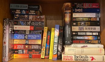 Collection Of Books Including Some By Vince Flynn And More