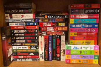 Various Books Including Some By Carl Hiaasen And More
