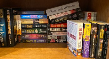 Various Gene Of Books Including Some By Nelson Demille And More