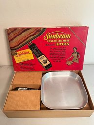 Vintage Sunbeam Controlled Heat Frypan - NEW